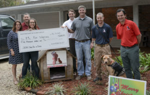 MasterCraft Builder Group Presents K9s for Warriors $5000 from 3rd annual Clays for a Cause