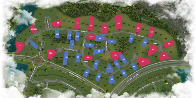 Courtney Oaks at SilverLeaf, St Johns Semi Custom Home Builder