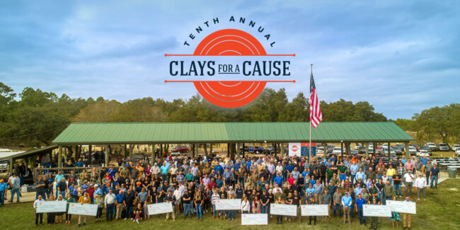 Clays for a Cause Celebrates 10 Years Group Shot