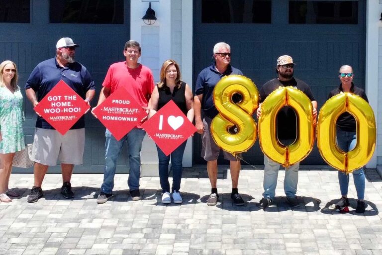 MasterCraft Celebrates 800th Home Milestone MasterCraft Celebrates 800th Home Milestone