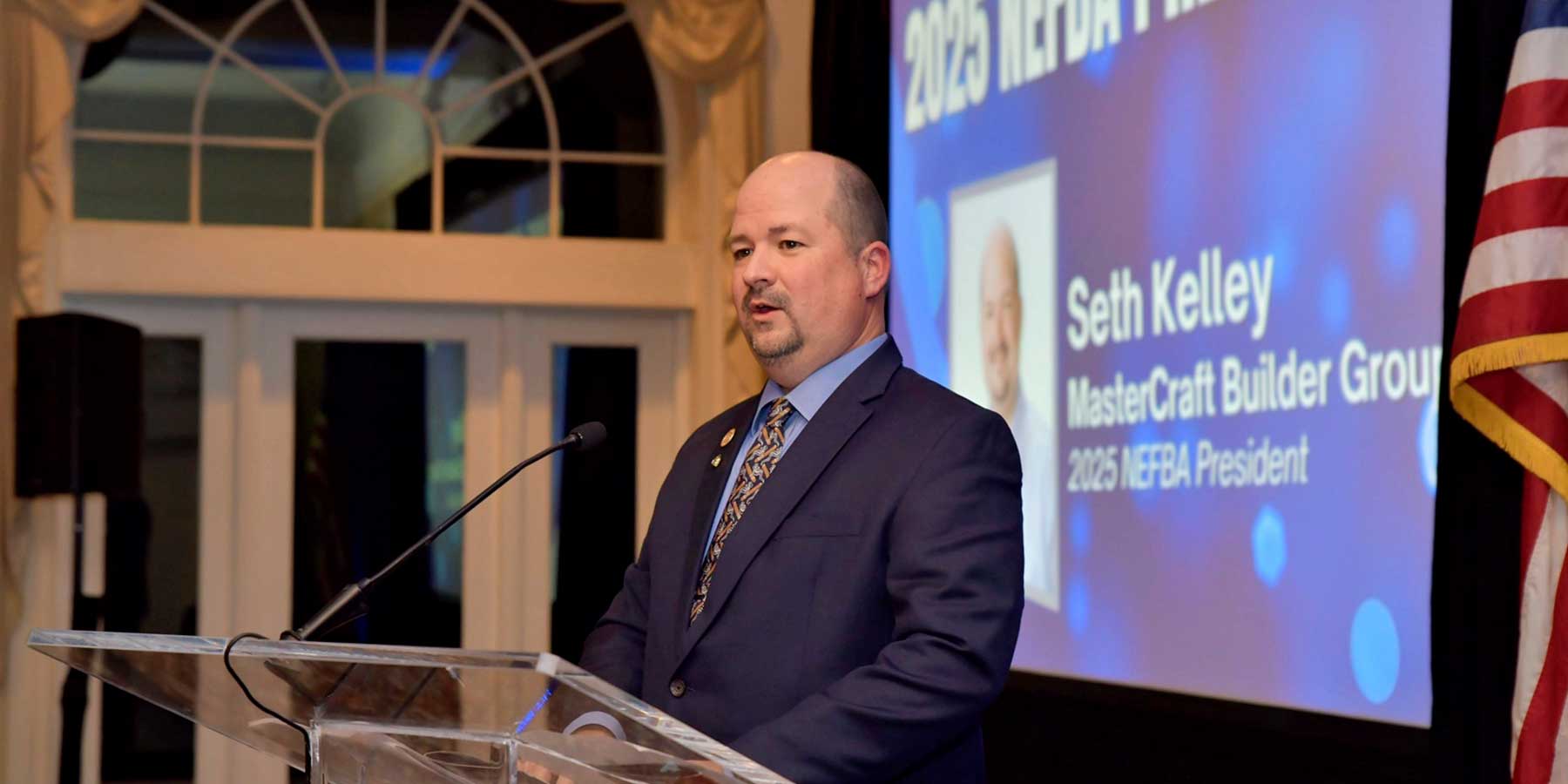 MasterCraft Builder Group’s Seth Kelley Named NEFBA President